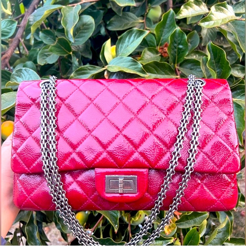 Chanel Quilted Calfskin Reissue Maxi Double Flap Bag  ($8k retail)